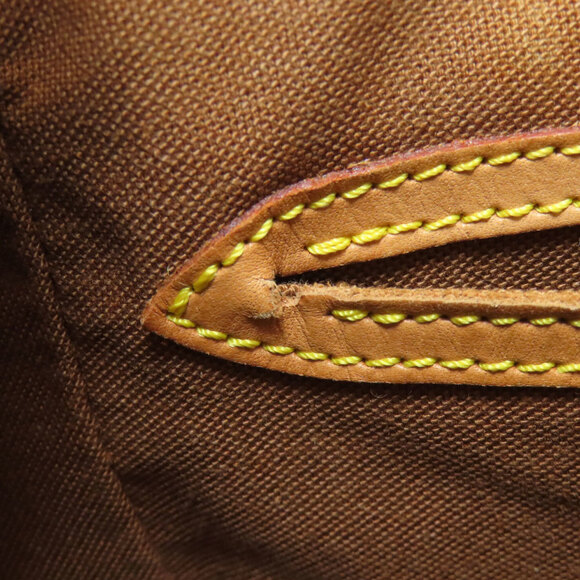LOUIS VUITTON Authentic Brown Monogram Canvas Backpack main image 4